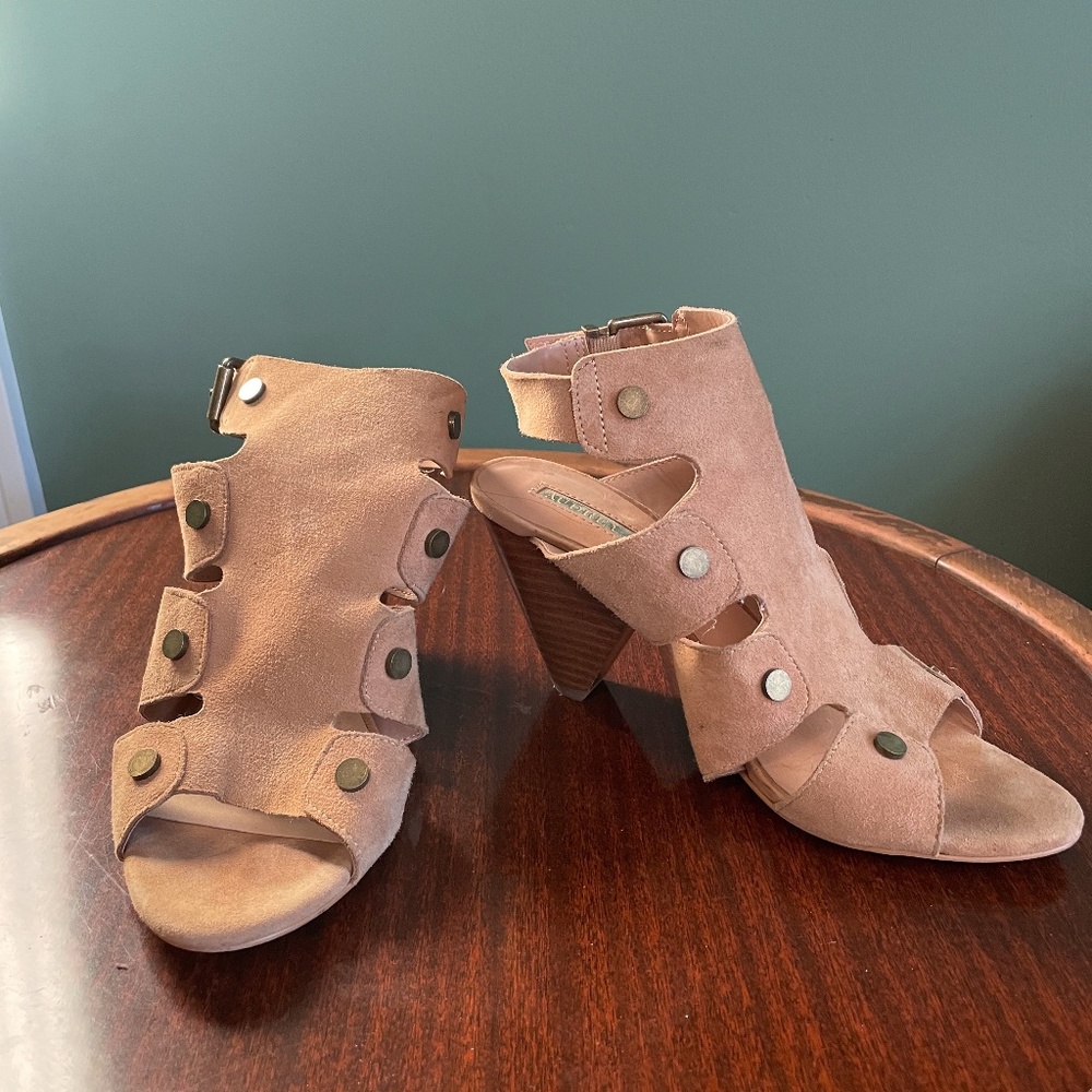 Audrey Brooke Suede Heels
